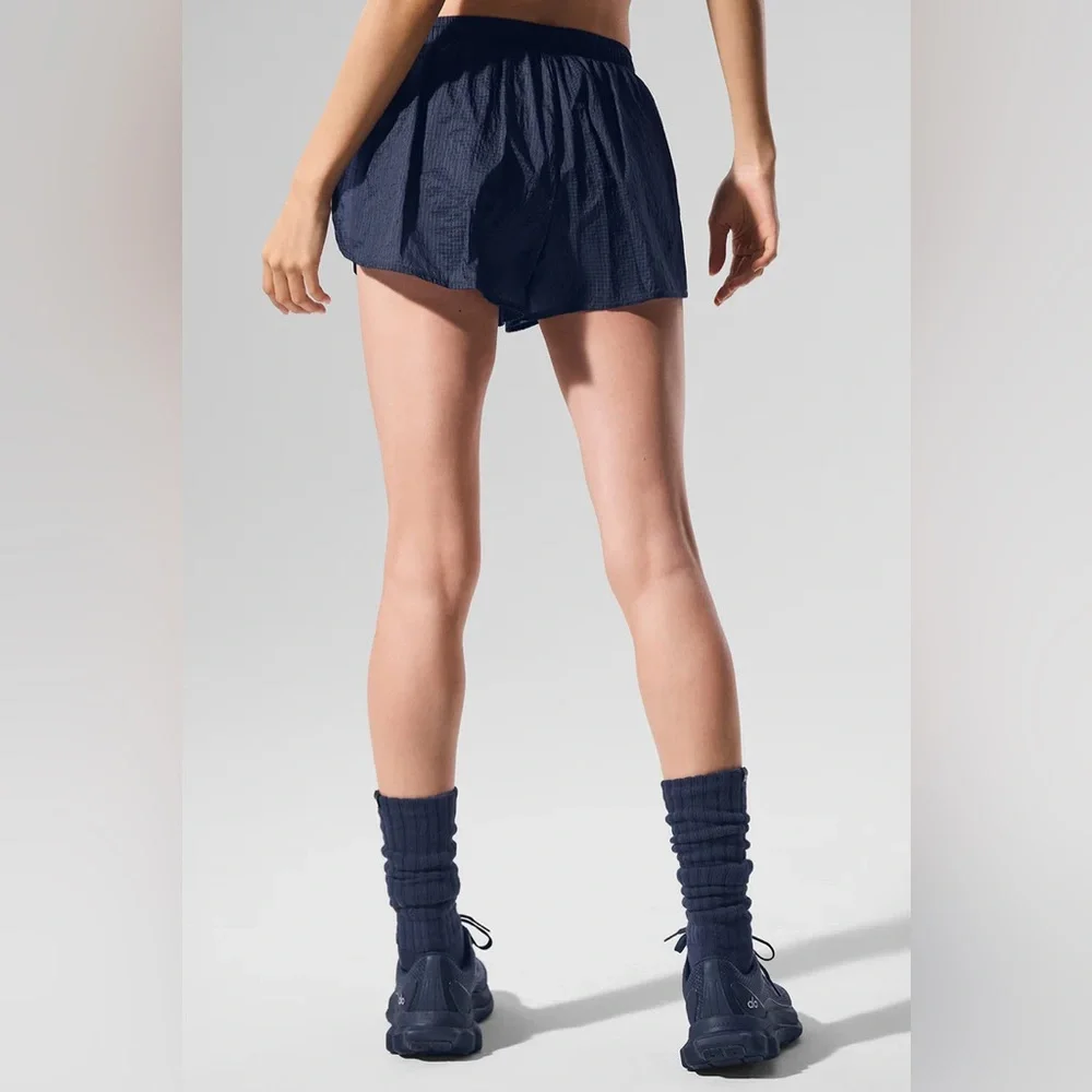 Alo Yoga Game Time Short Navy M